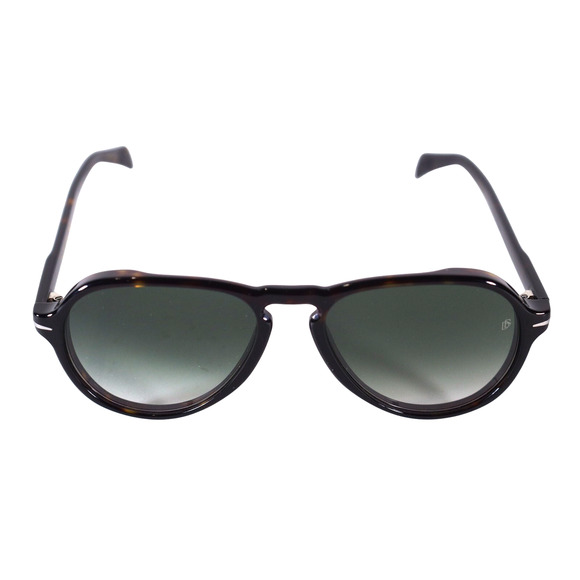 David Beckham Lightweight Aviator Sunglasses - Tortoise/Grey Green Gradient-NWT - Picture 2 of 10